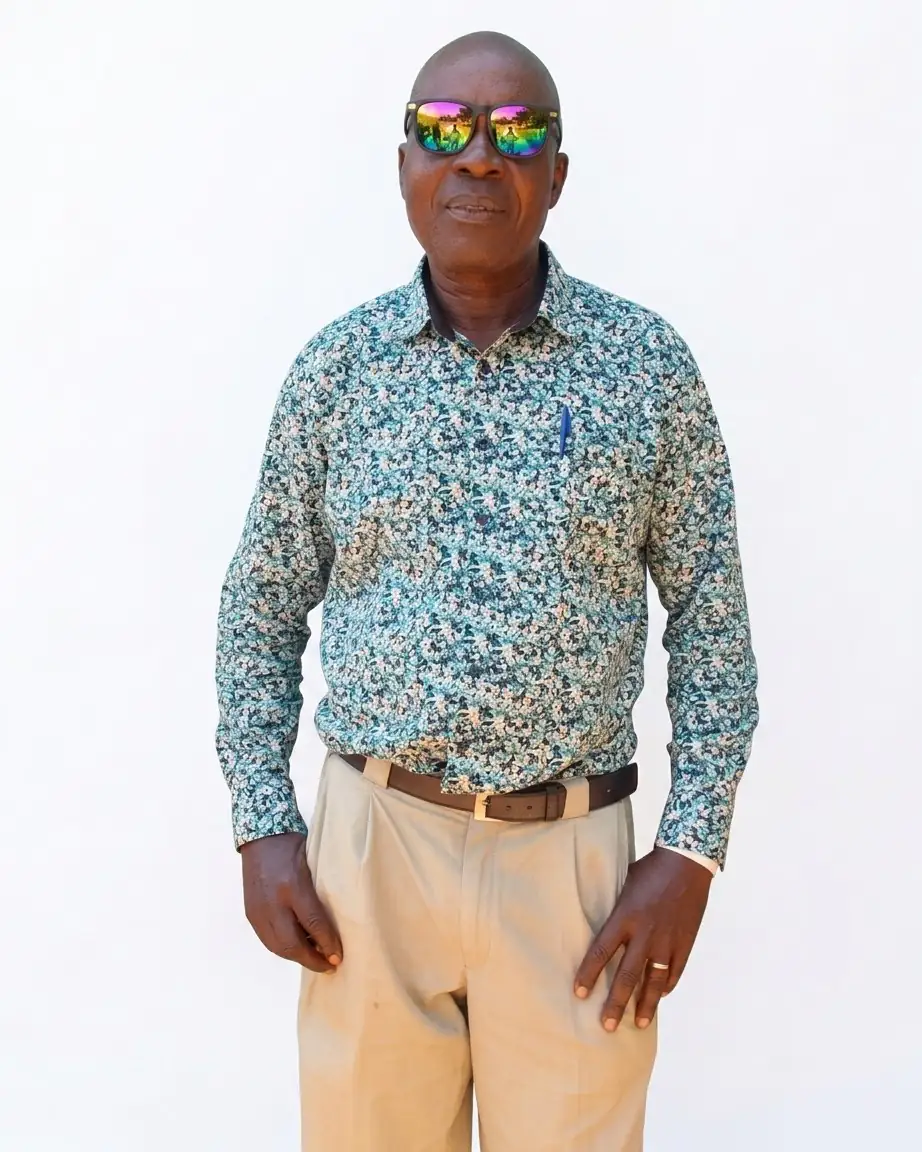 Germano Wambiro, a member of the Gathaithi management committee.