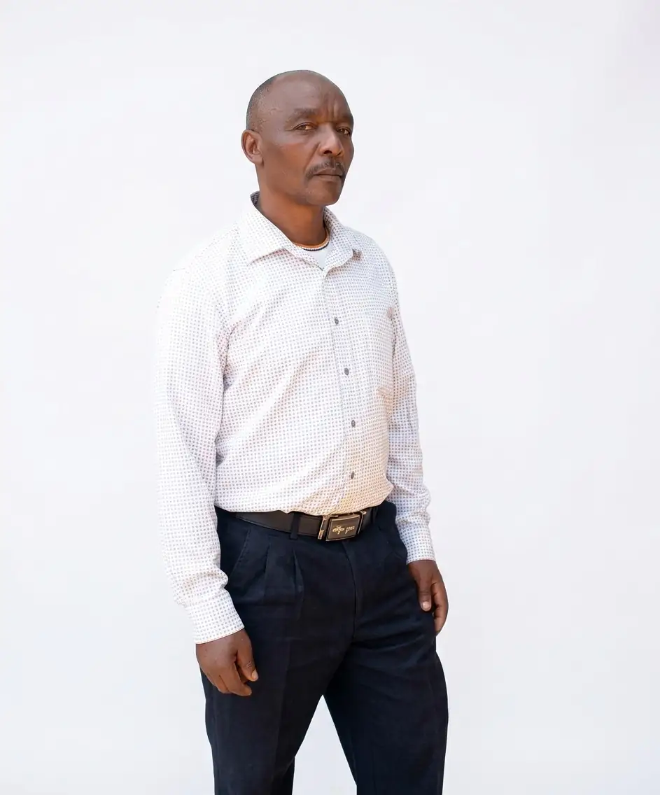 Charles Wambugu, a member of the Gathaithi management committee.