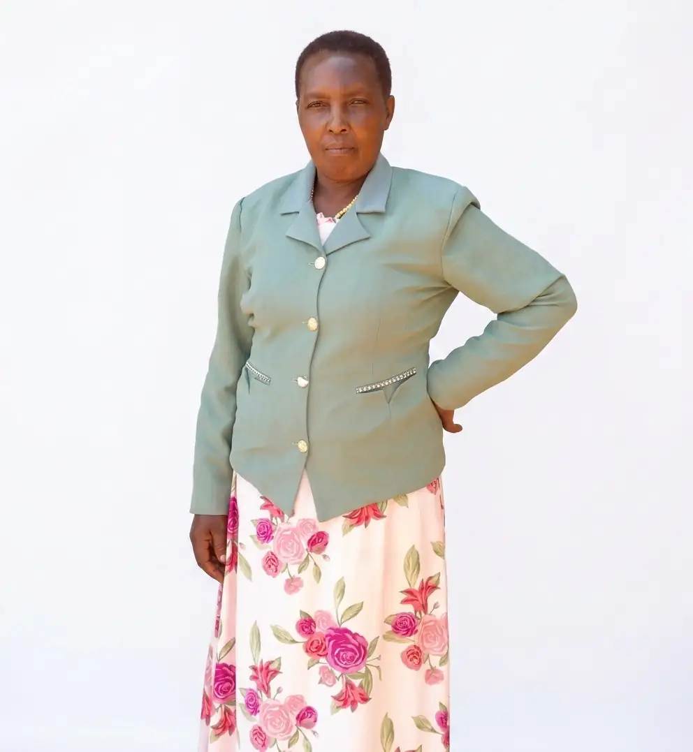 Mary Kingori, a member of the Gathaithi supervisory committee.